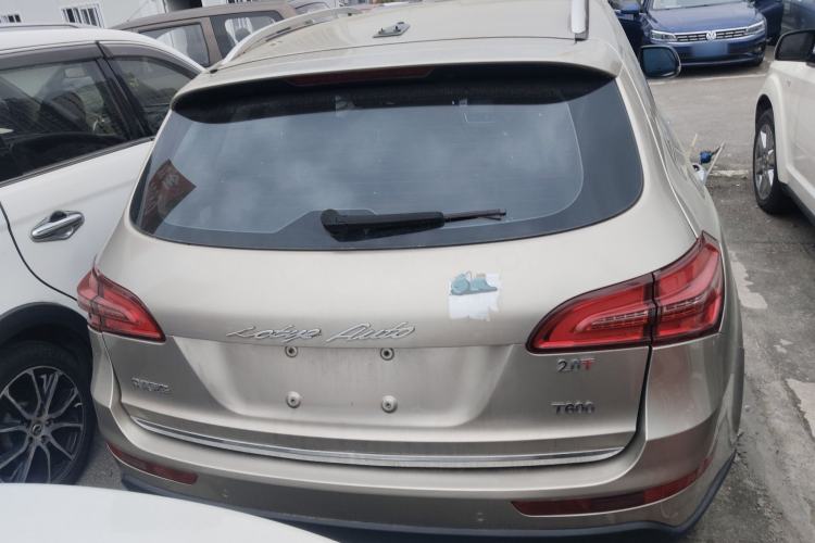 Used Zotye T600 2016 Sport Edition 2.0T DCT Luxury Model Rear