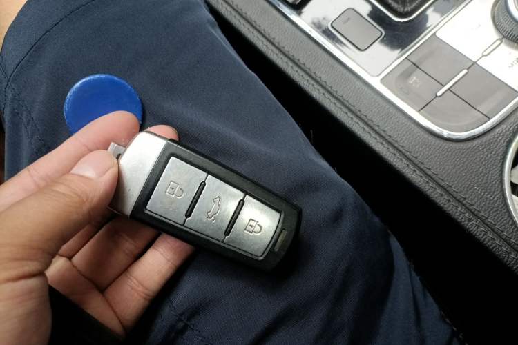 Used Zotye T600 2016 Sport Edition 1.5T Manual Luxury Model Vehicle Key