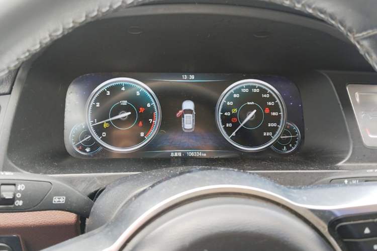 Used Zotye T600 2016 Sport Edition 1.5T Manual Prestige Model Instrument Cluster