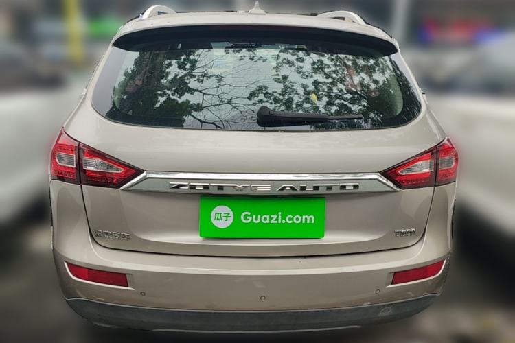Used Zotye T600 2016 1.5T Manual Luxury Edition Rear