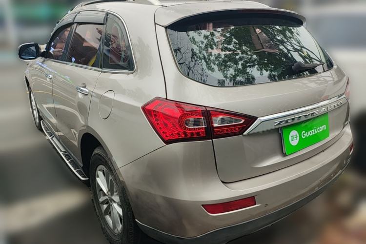Used Zotye T600 2016 1.5T Manual Luxury Edition Rear Left 45 Deg