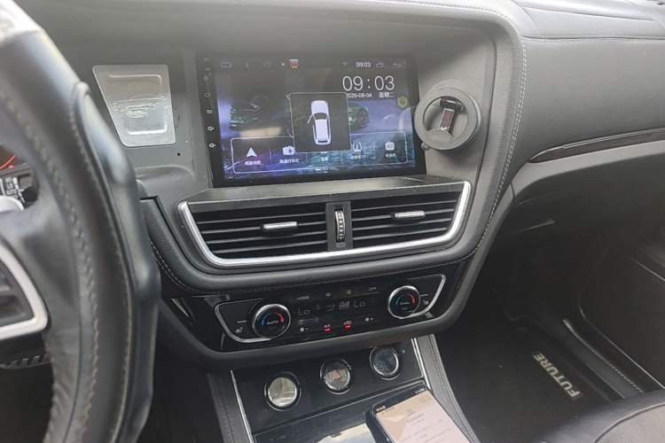 Used Zotye T600 2016 Sport Edition 2.0T DCT Prestige Model Audio And AC Panel