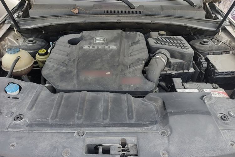 Used Zotye T600 2016 Sport Edition 2.0T DCT Prestige Model Engine Bay