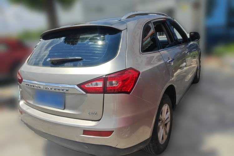 Used Zotye T600 2016 1.5T Manual Luxury Edition Rear Right 45 Deg