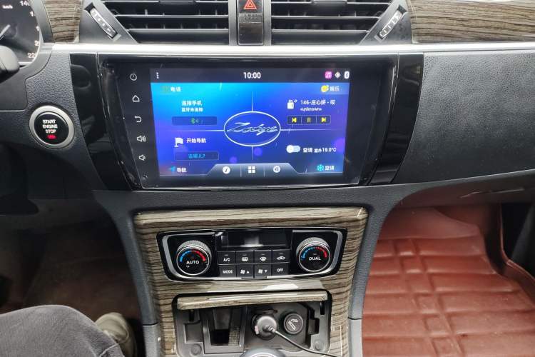 Used Zotye T600 2016 1.5T Manual Luxury Edition Audio And AC Panel