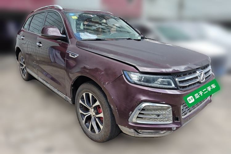 Used Zotye T600 2016 Sport Edition 1.5T Manual Luxury Model Front Right 45 Deg