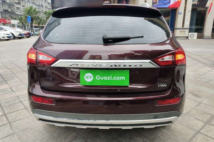 Used Zotye T600 2016 1.5T Manual Luxury Edition Rear