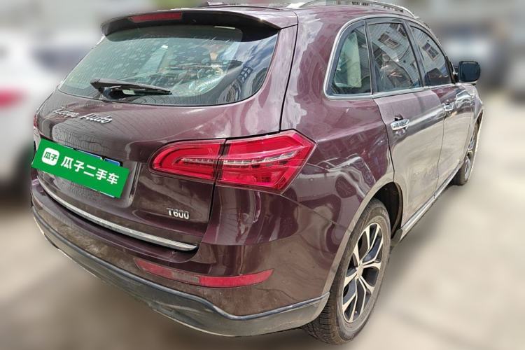 Used Zotye T600 2016 Sport Edition 1.5T Manual Luxury Model Rear Right 45 Deg