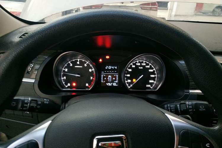 Used Zotye T600 2016 1.5T Manual Luxury Model Instrument Cluster