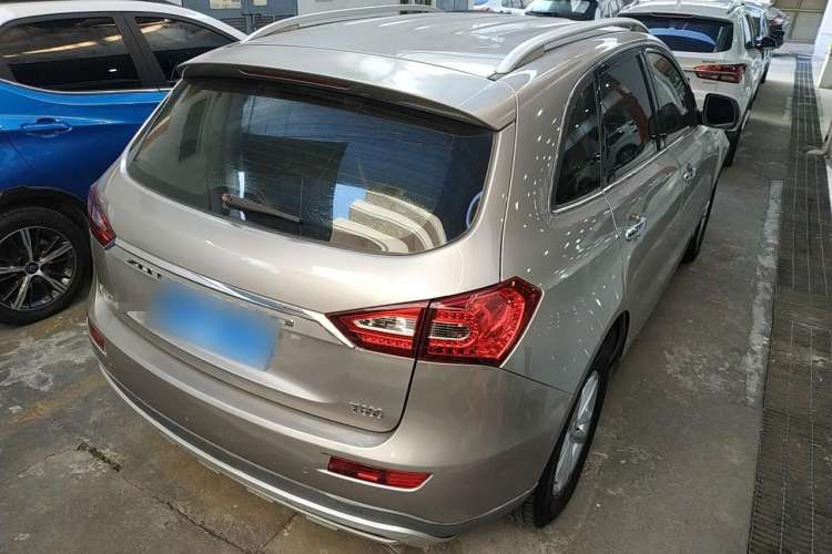 Used Zotye T600 2016 1.5T Manual Luxury Model Rear Right 45 Deg