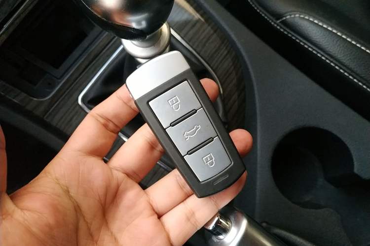 Used Zotye T600 2016 1.5T Manual Luxury Model Vehicle Key