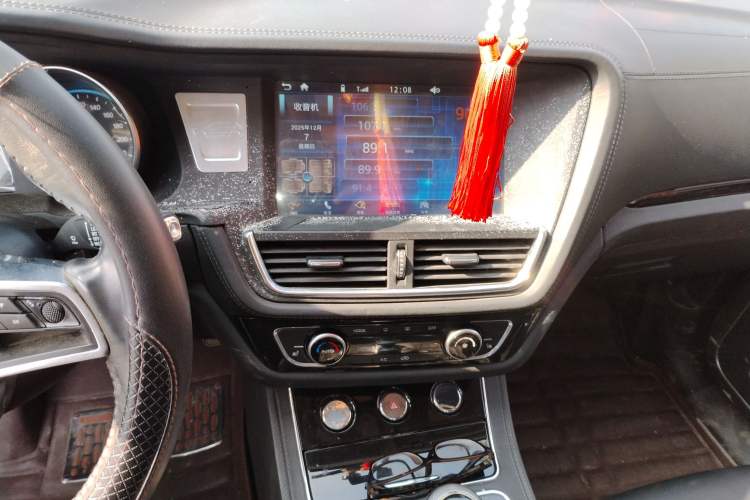 Used Zotye T600 2016 Sports Edition 1.5T Manual Luxury Model Audio And AC Panel