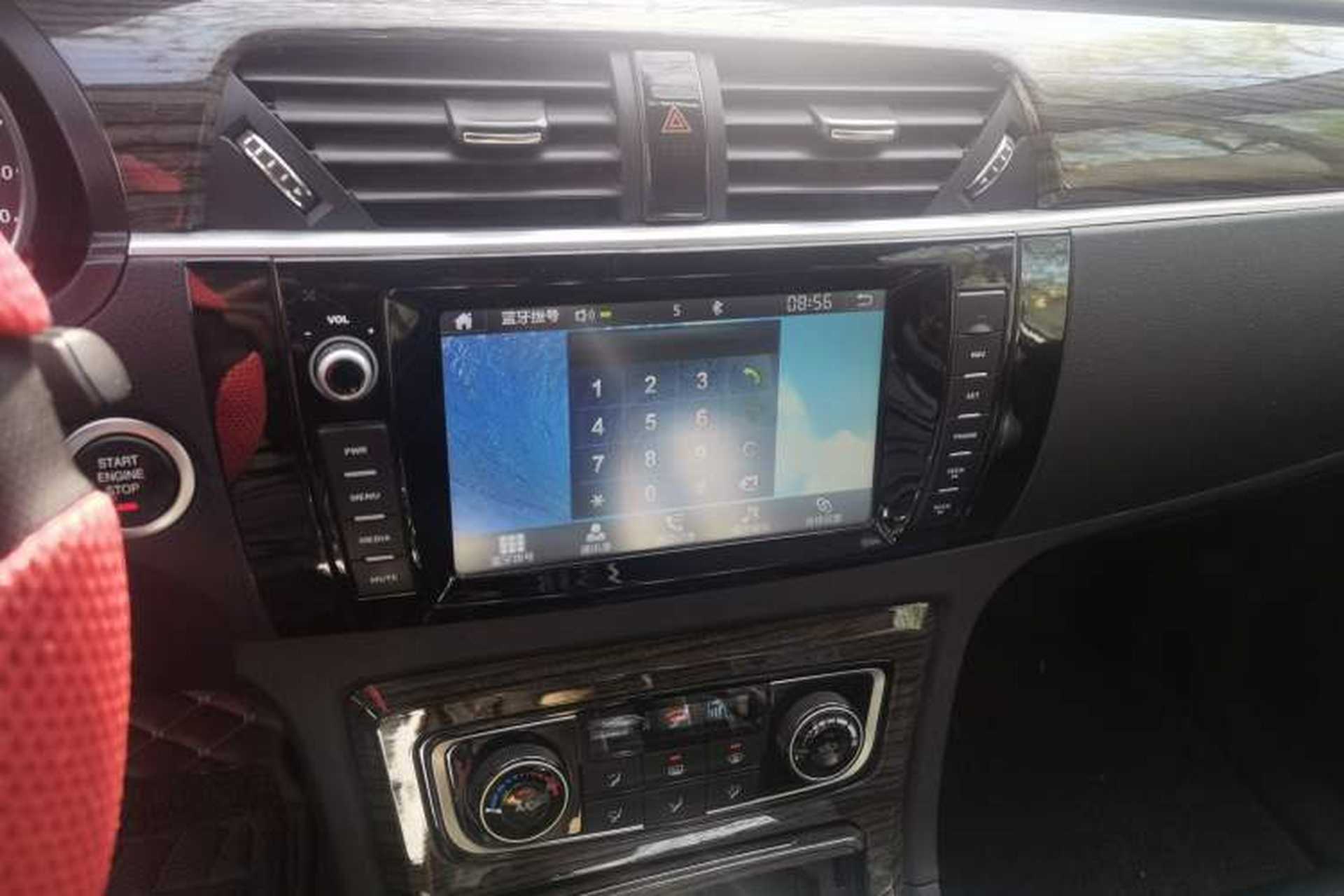 Used Zotye T600 2016 1.5T Manual Elite Edition Audio And AC Panel