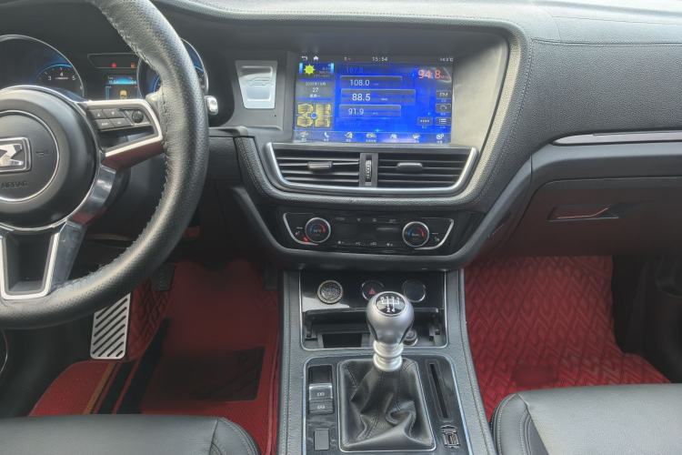 Used Zotye T600 2016 Sport Edition 1.5T Manual Luxury Model Audio And AC Panel