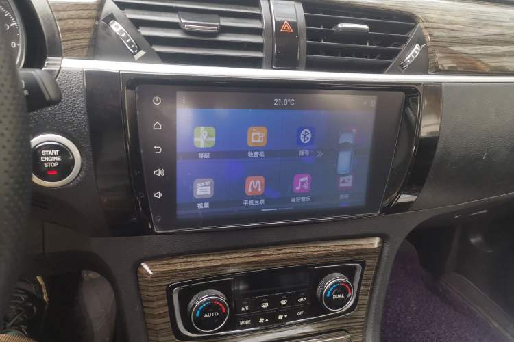 Used Zotye T600 2016 1.5T Manual Luxury Edition Audio And AC Panel