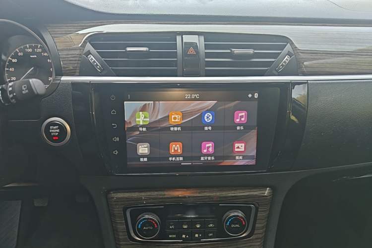 Used Zotye T600 2016 1.5T Manual Luxury Edition Audio And AC Panel