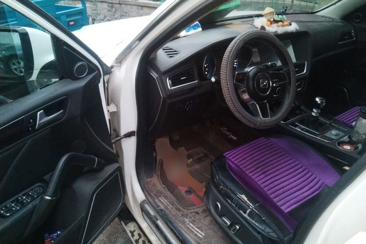 Used Zotye T600 2016 Sport Edition 1.5T Manual Luxury Model Driver Seat