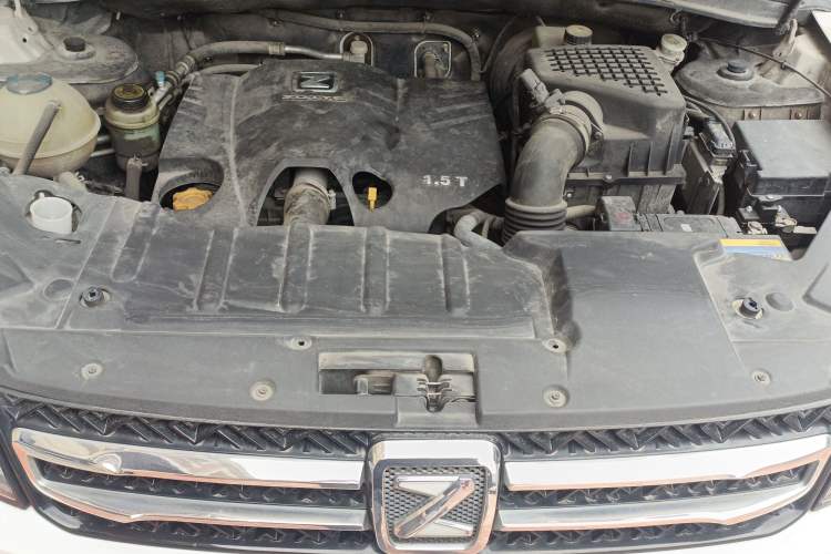 Used Zotye T600 2016 Sport Edition 1.5T Manual Luxury Model Engine Bay