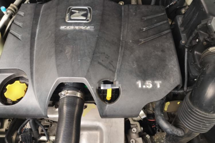 Used Zotye T600 2016 Sport Edition 1.5T Manual Prestige Model Engine Bay