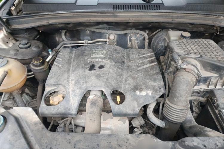 Used Zotye T600 2016 1.5T Manual Luxury Edition Engine Bay