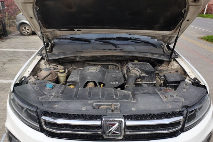 Used Zotye T600 2016 Sports Edition 1.5T Manual Luxury Model Engine Bay