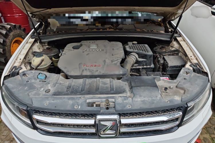 Used Zotye T600 2016 Sport Edition 2.0T DCT Prestige Model Engine Bay