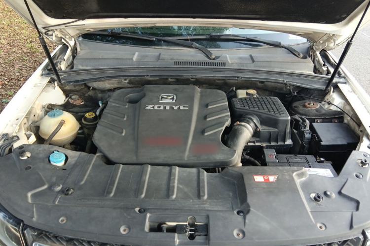 Used Zotye T600 2016 Sport Edition 2.0T DCT Prestige Model Engine Bay
