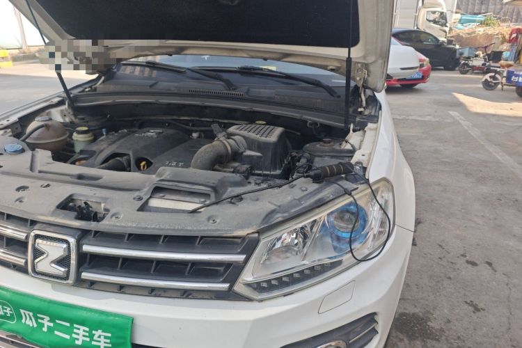 Used Zotye T600 2016 Sports Edition 1.5T Manual Luxury Model Engine Bay Left