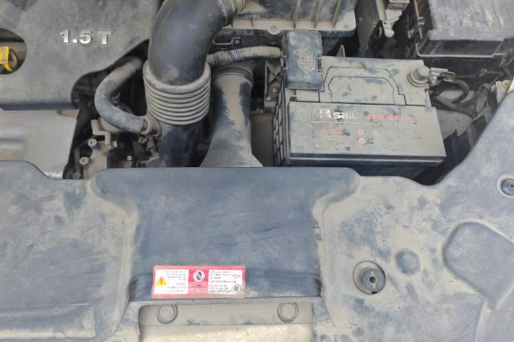 Used Zotye T600 2016 1.5T Manual Luxury Model Engine Bay Left