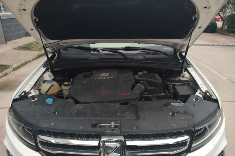 Used Zotye T600 2016 Sport Edition 2.0T DCT Prestige Model Engine Bay