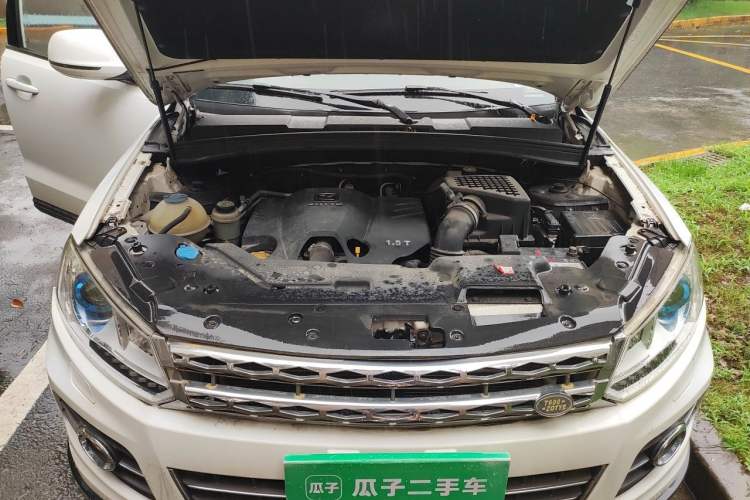 Used Zotye T600 2016 1.5T Manual Elite Edition Engine Bay