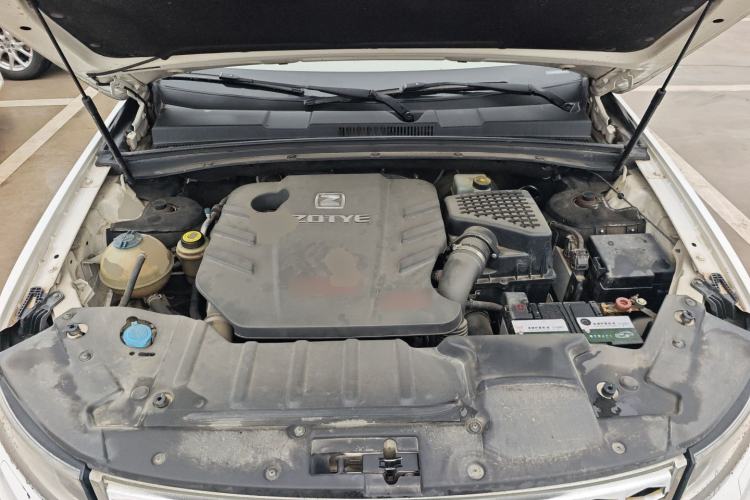 Used Zotye T600 2016 Sport Edition 2.0T DCT Prestige Model Engine Bay