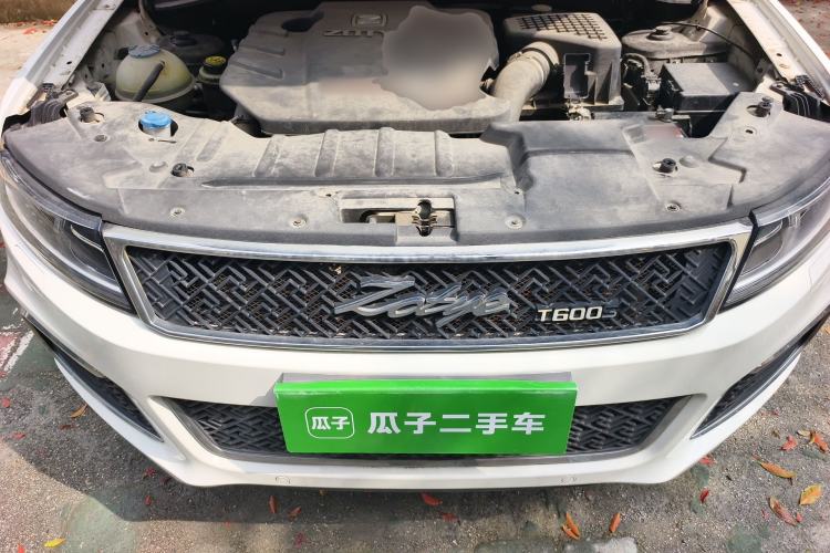 Used Zotye T600 2016 Sport Edition 2.0T DCT Prestige Model Engine Bay