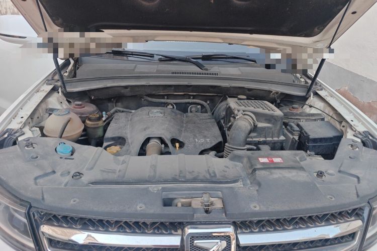 Used Zotye T600 2016 Sports Edition 1.5T Manual Luxury Model Engine Bay