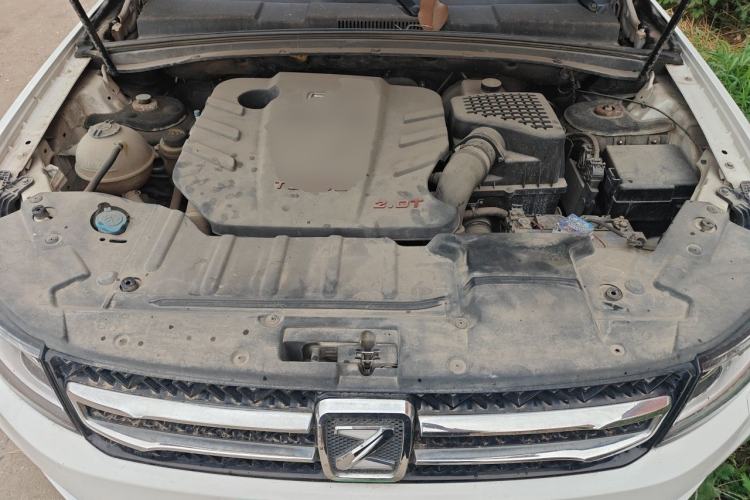 Used Zotye T600 2016 Sport Edition 2.0T DCT Prestige Model Engine Bay