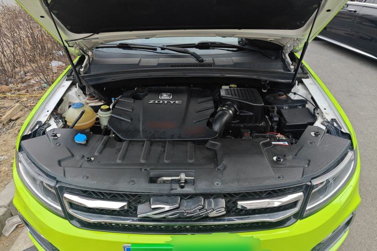 Used Zotye T600 2016 Sport Edition 2.0T DCT Luxury Model Engine Bay