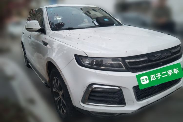 Used Zotye T600 2016 Sport Edition 1.5T Manual Luxury Model Front Right 45 Deg