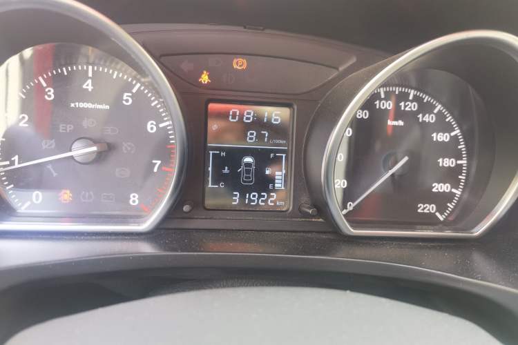 Used Zotye T600 2016 1.5T Manual Elite Edition Instrument Cluster