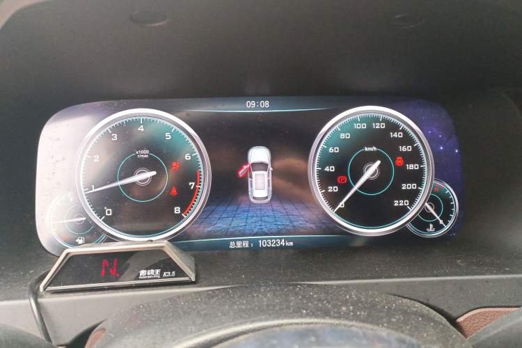 Used Zotye T600 2016 Sport Edition 1.5T Manual Luxury Model Instrument Cluster