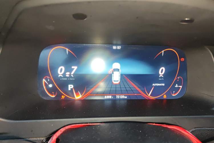 Used Zotye T600 2016 Sport Edition 2.0T DCT Prestige Model Instrument Cluster