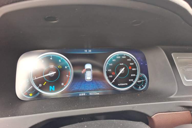 Used Zotye T600 2016 Sport Edition 2.0T DCT Luxury Model Instrument Cluster