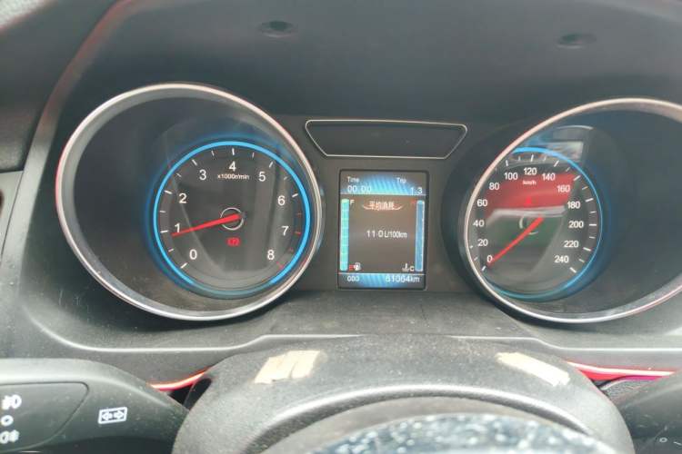 Used Zotye T600 2016 Sports Edition 1.5T Manual Luxury Model Instrument Cluster