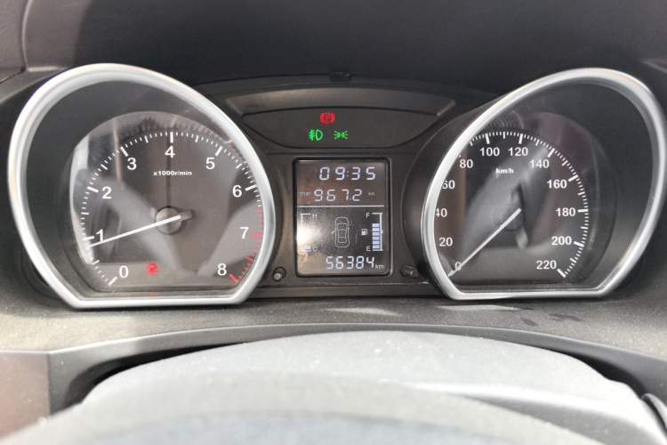 Used Zotye T600 2016 Family Edition 2.0T Manual Luxury Version Instrument Cluster