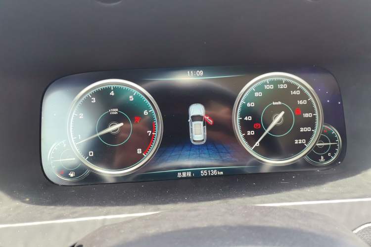 Used Zotye T600 2016 Sport Edition 2.0T DCT Prestige Model Instrument Cluster