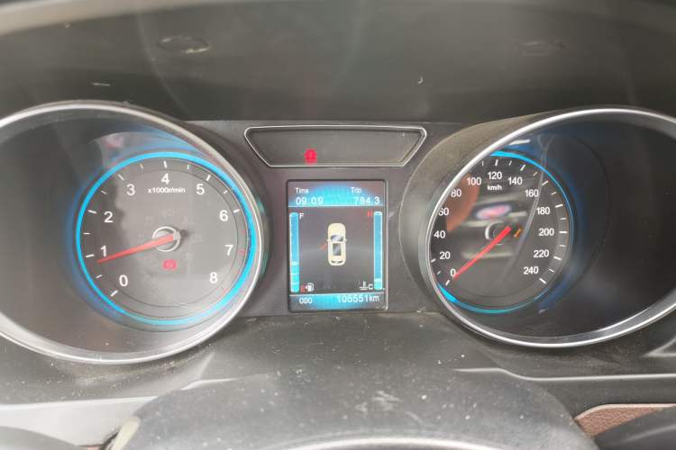 Used Zotye T600 2016 Sports Edition 1.5T Manual Luxury Model Instrument Cluster