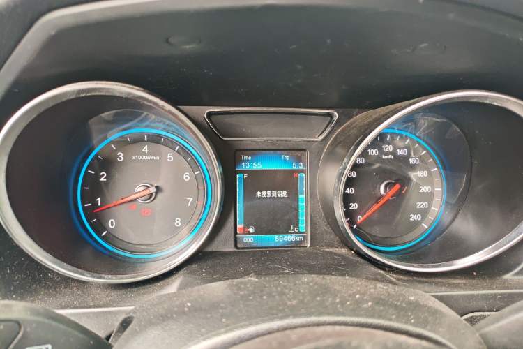 Used Zotye T600 2016 Sport Edition 1.5T Manual Luxury Model Instrument Cluster