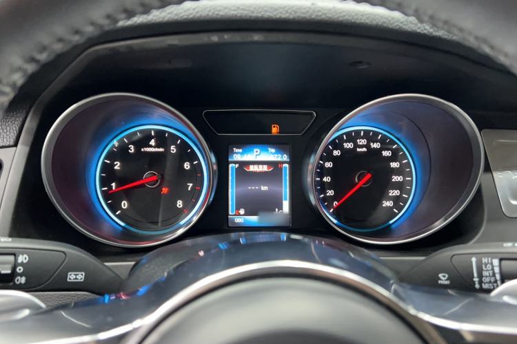 Used Zotye T600 2016 Sport Edition 2.0T DCT Luxury Model Instrument Cluster