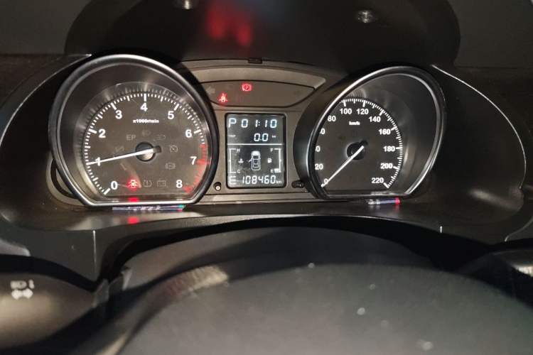Used Zotye T600 2016 2.0T DCT Prestige Edition Instrument Cluster