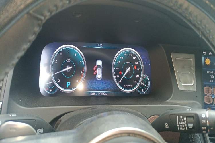 Used Zotye T600 2016 Sport Edition 2.0T DCT Prestige Model Instrument Cluster