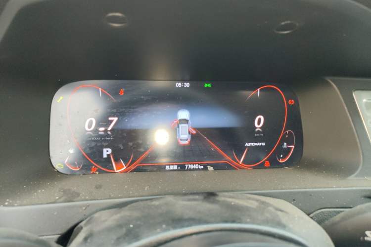Used Zotye T600 2016 Sport Edition 2.0T DCT Prestige Model Instrument Cluster
